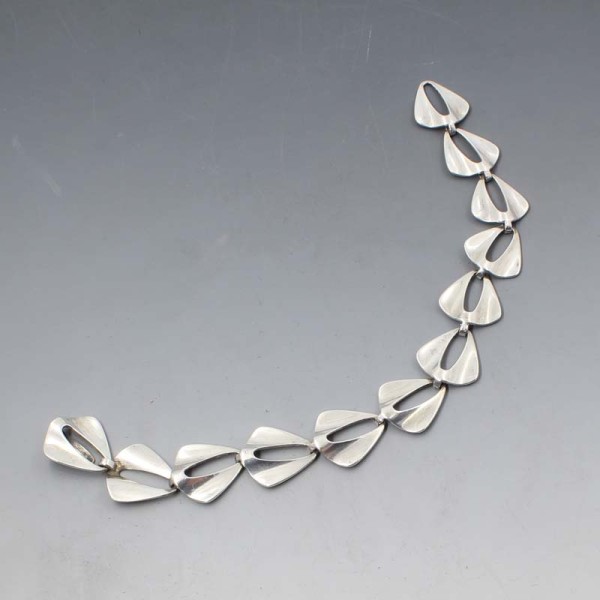NE FROM Denmark Silver Modernist Bracelet